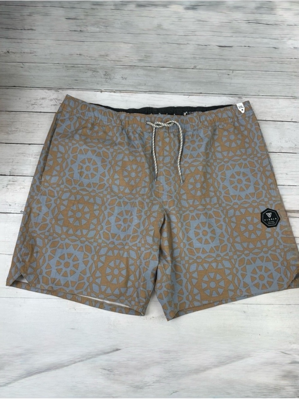 Vissla Aloha and Adios Ecolastic Men’s Swim Board Trunks Shorts Beach 2XL XXL